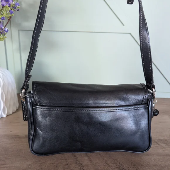 Vintage Coach Bleecker Double Buckle Crossbody - Picture 8 of 14